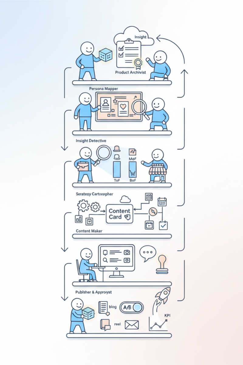 Minh họa Quy trình vận hành 8 bước
