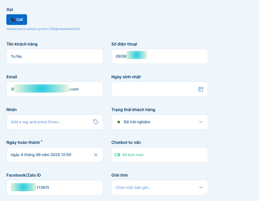 Hồ sơ khách hàng 360