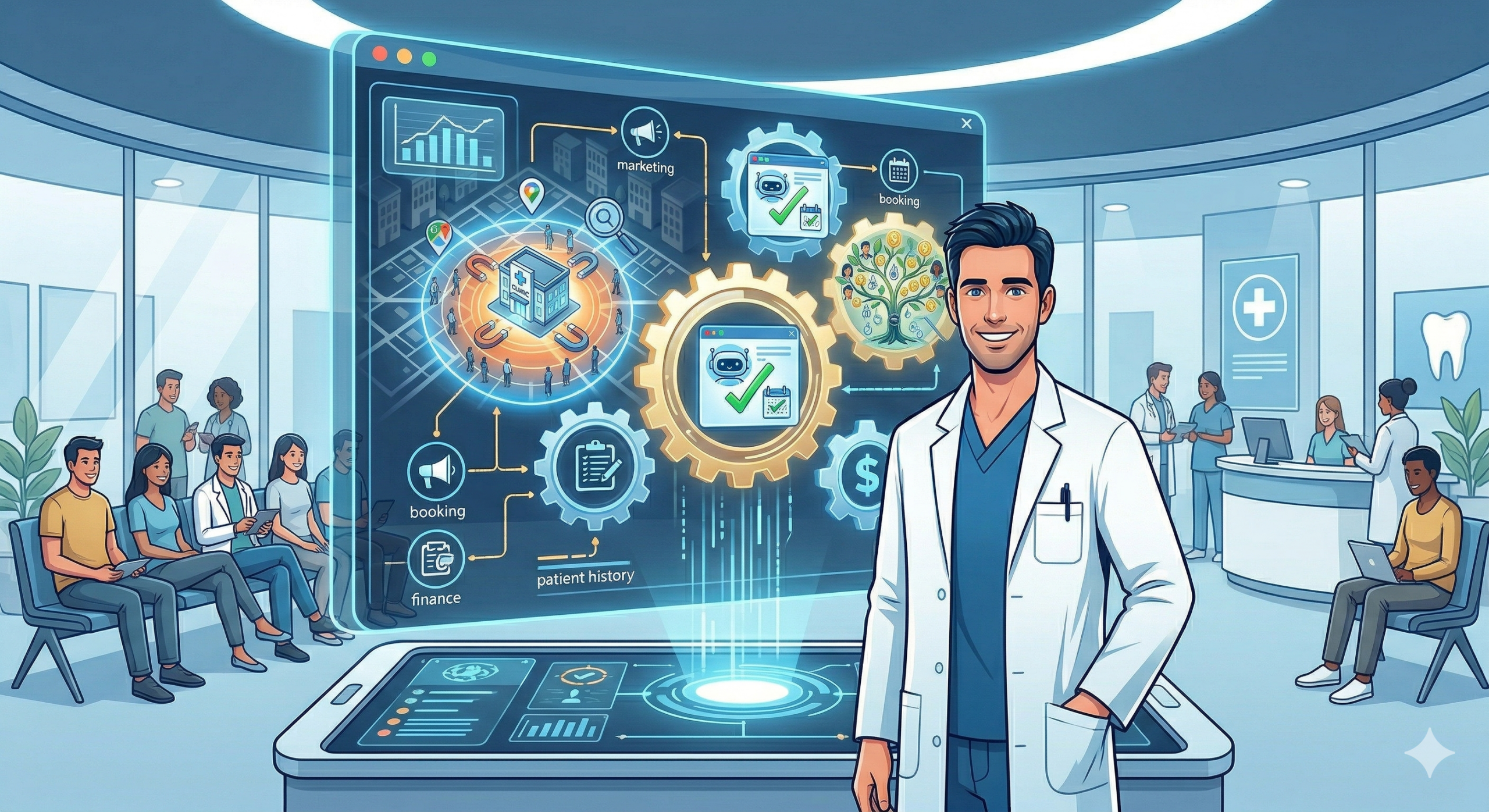 Hệ thống AI MIA tối ưu chi phí Marketing cho phòng khám